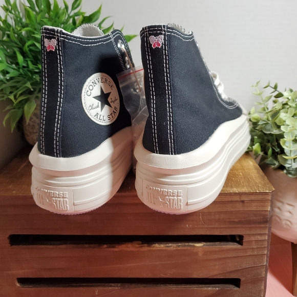 CONVERSE CTAS Move Hi Platform DIY Beads Women's Sz / A06097C - Picture 6 of 10